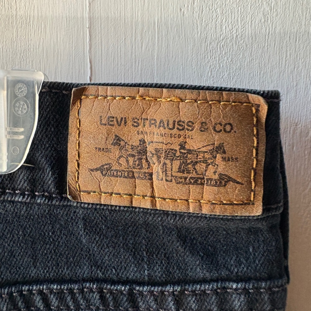 Levi's‎ 515 Retro Bootcut Jeans Womens 12L Western Blue Dark Wash Denim Stretch - Picture 6 of 9